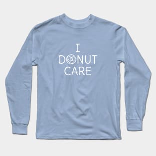 Funny Donut Pun T-Shirt Long Sleeve T-Shirt